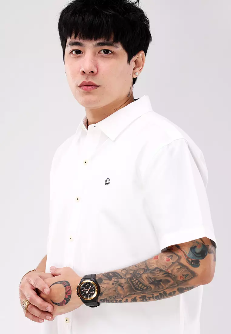 Woven Polo Short Sleeve