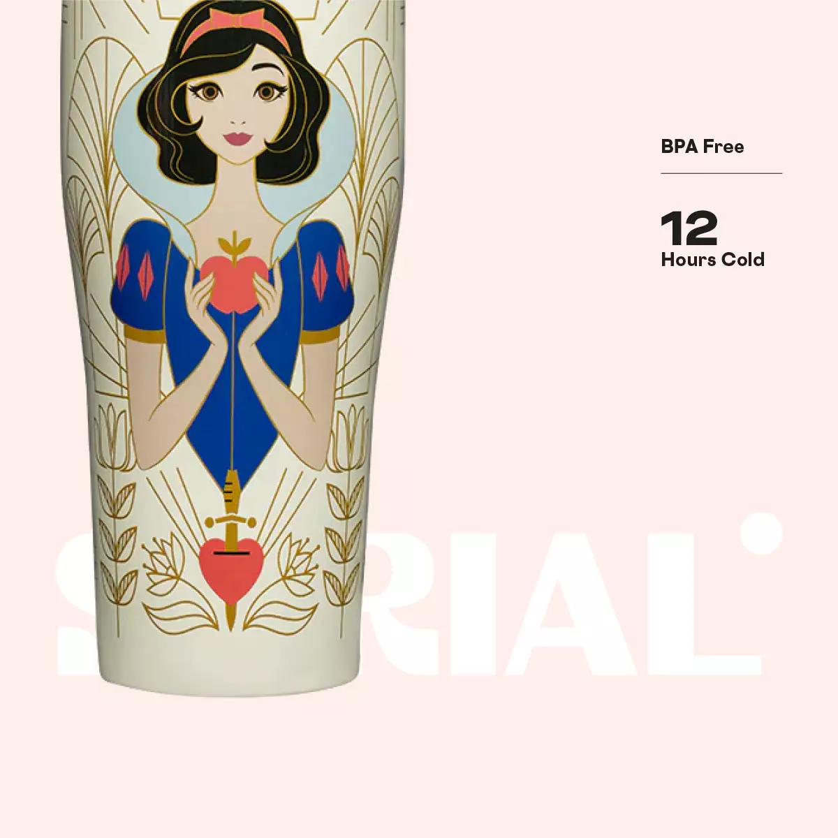 CORKCICLE Go Cup XL 30oz - Disney Princess Snow White