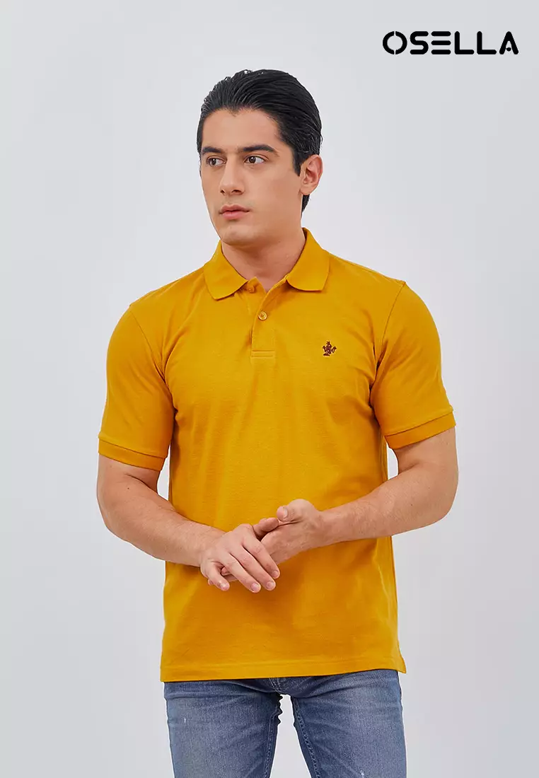 Osella Basic Combed Cotton Polo Shirt 3022330383 | Kaos Polo Basic Laki Laki