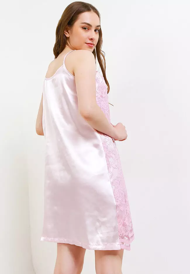 Dress Tanktop Sexy Brukat