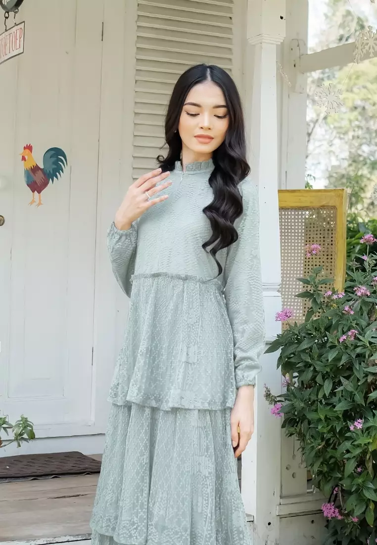 Aura Dress - Soft Sage