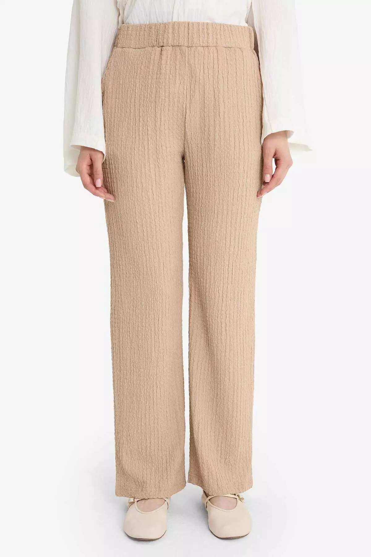 Relax Fit Wrap Trousers E3436Ax25Sm