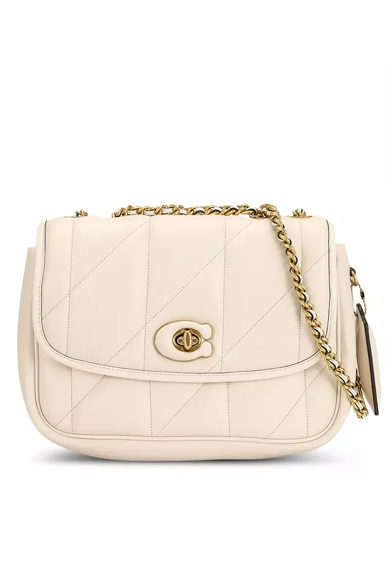 Quilted best sale coach bag