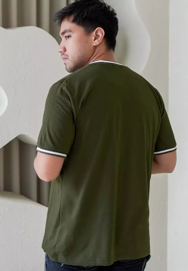 MATSUDA Kaos Polos Pria T shirt Relaxed Fit Oshu