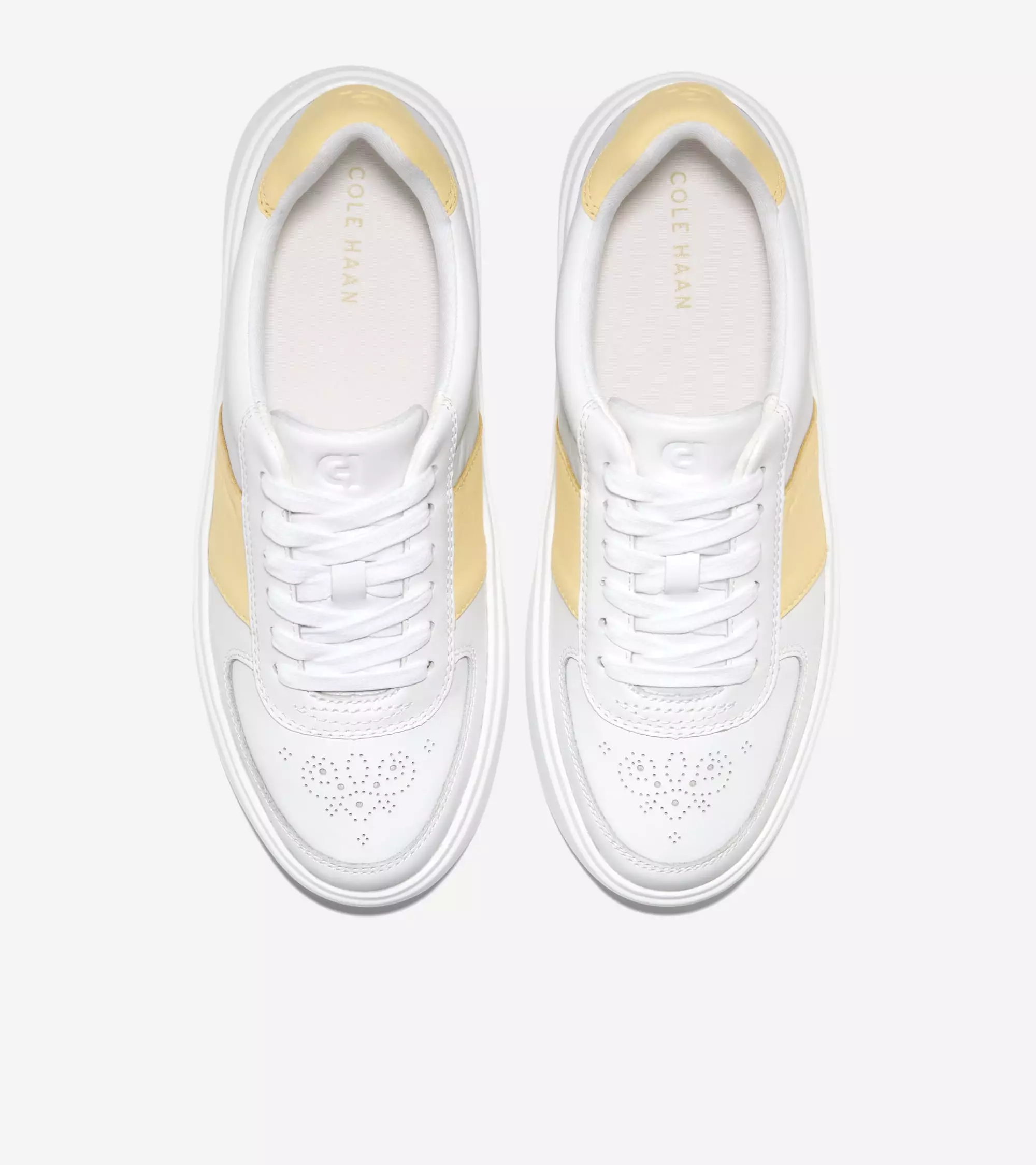 Cole Haan Women Grand Crosscourt Della Sneakers - Sepatu Wanita (Yellow)