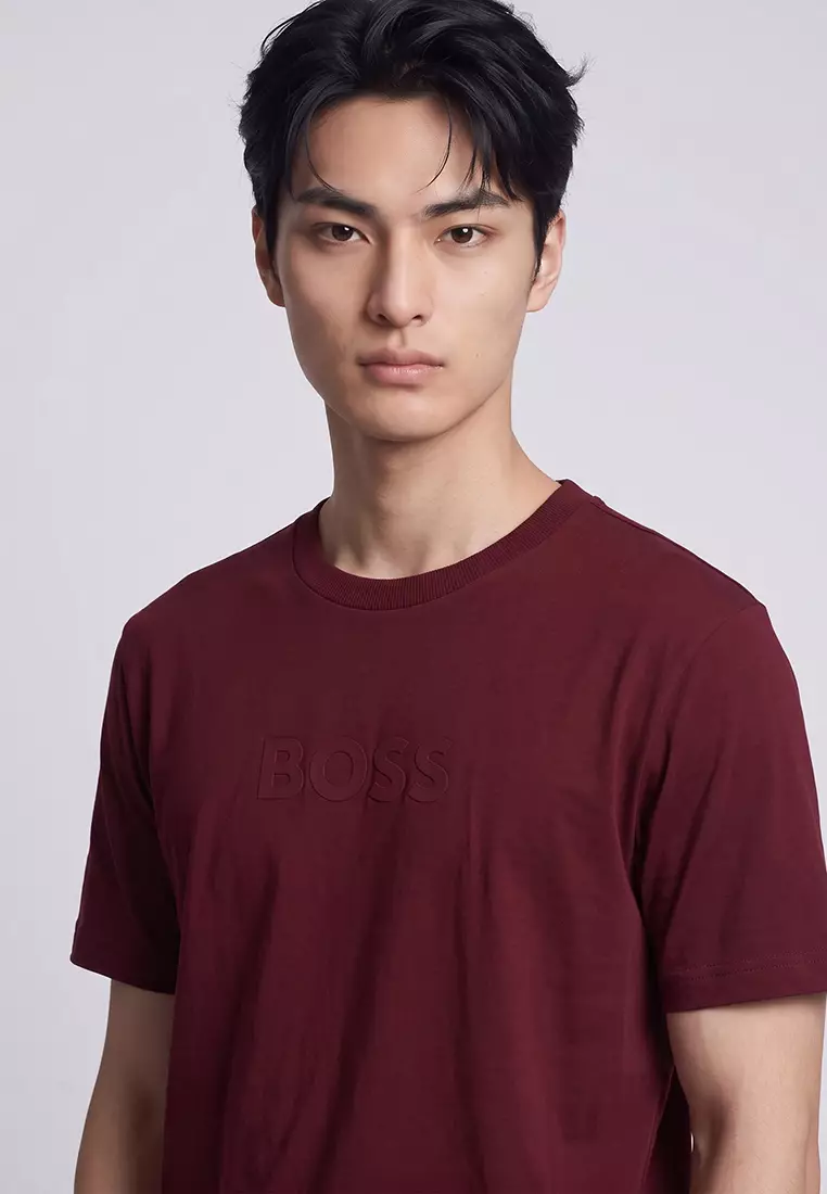 Buy BOSS Logo T-Shirt - BOSS Green 2026 Online | ZALORA Philippines