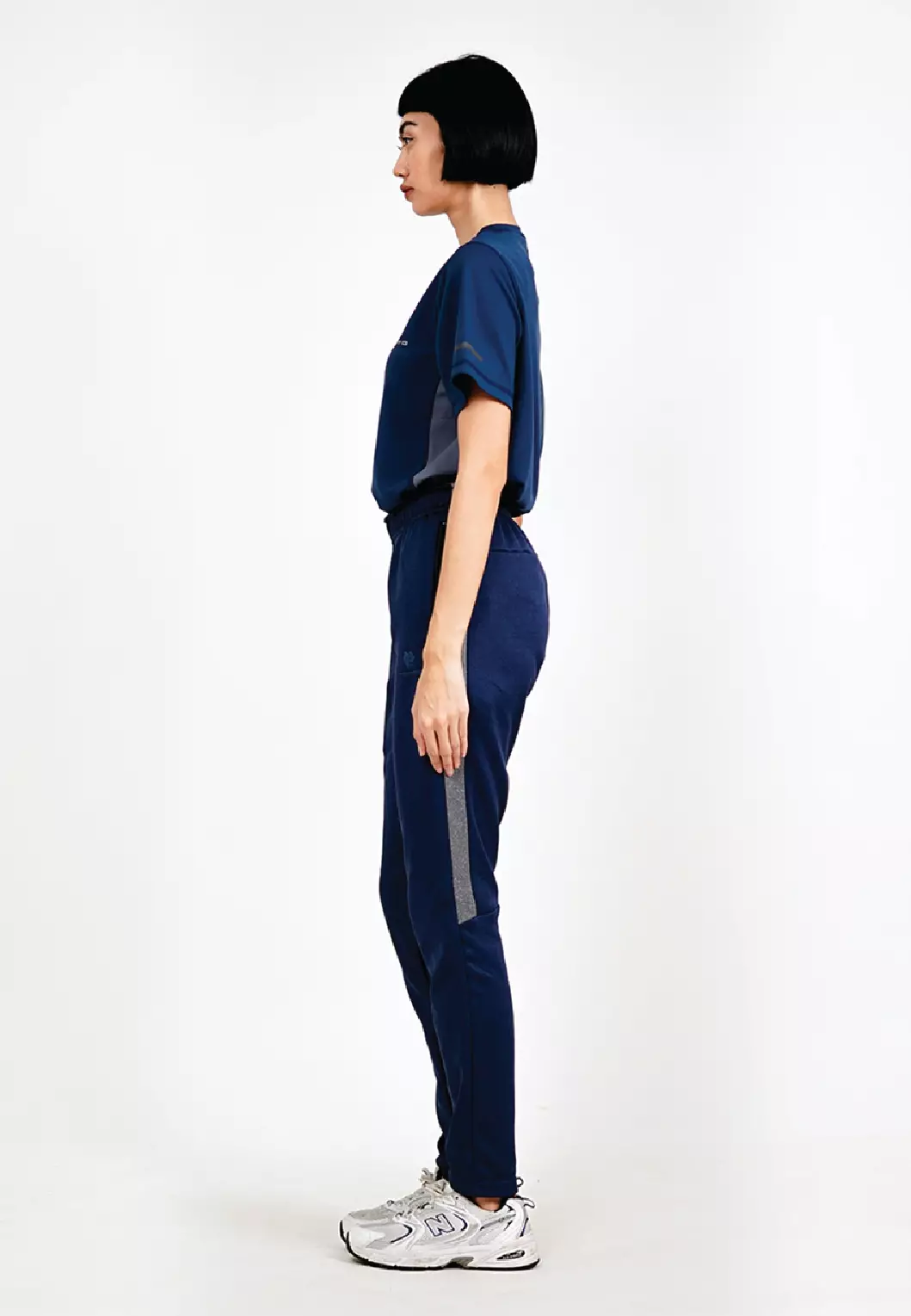 Tiento Setelan Olahraga Wanita Kaos Lari Dry Fit Lengan Pendek Baju Running Celana Panjang Training Gym Fitness Sport Extra Lite