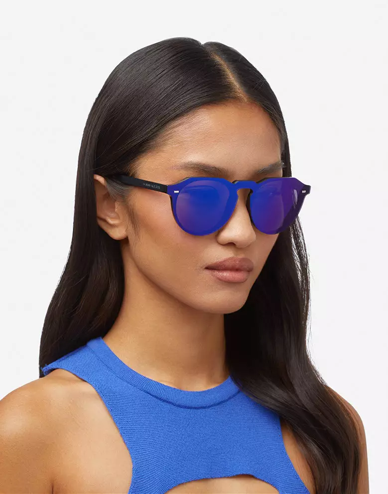 HAWKERS Sky WARWICK VENM HYBRID Sunglasses for Men and Women. UV400 Protection. Official Product Designed in Spain