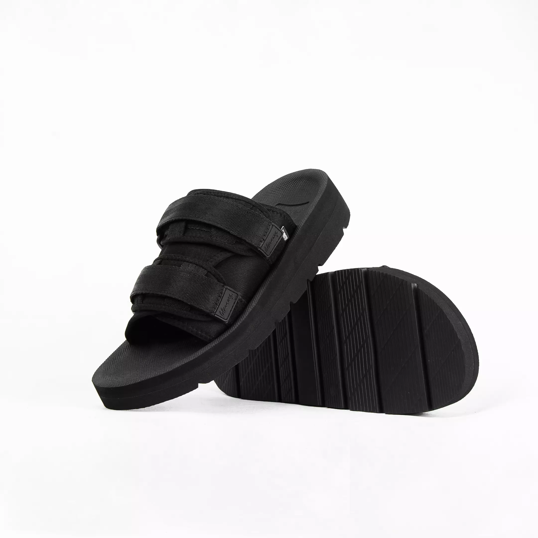 Effervescence Sandal Casual Slip On Black Unisex / Sandal Slide Hiking Adventure