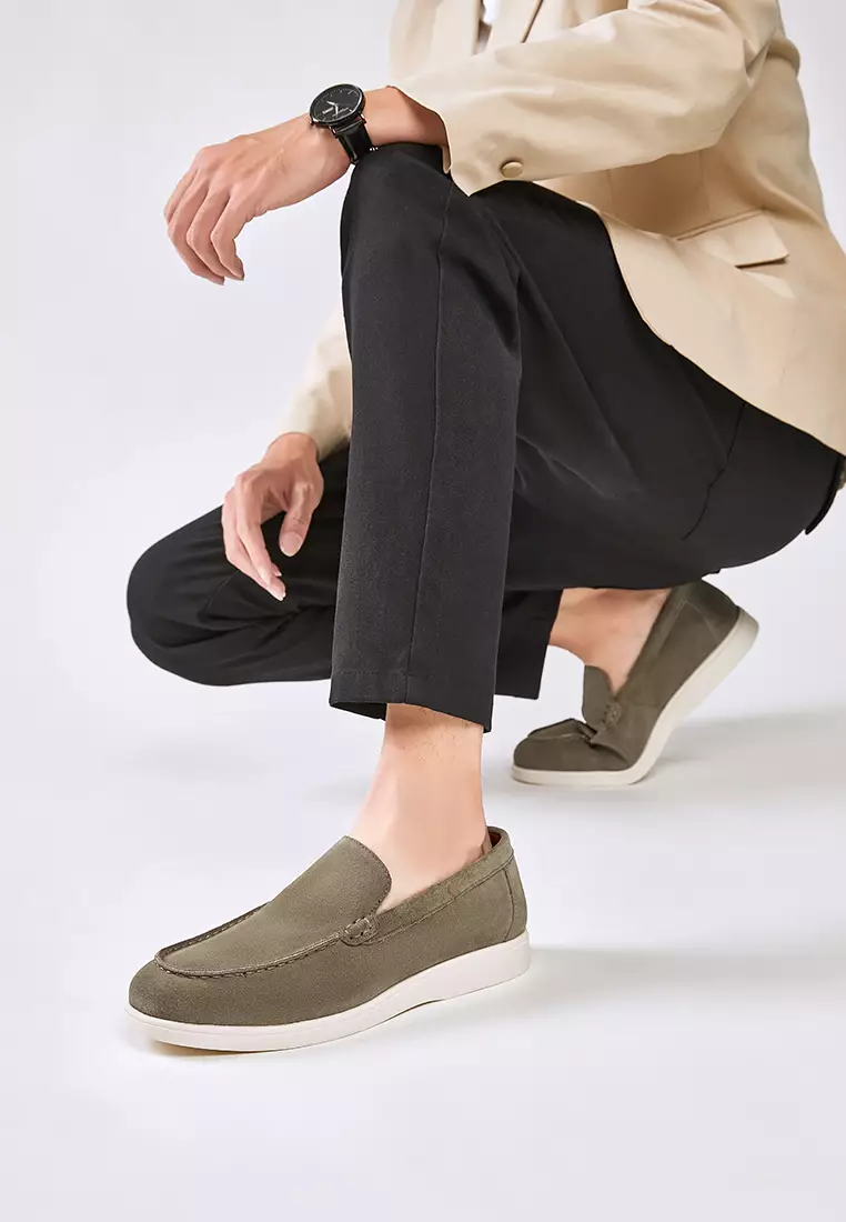Cow Suede Loafers KB8848-1
