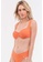 Sunseeker orange Rustic Sweetheart D Cup Underwire Bikini Top 68F98USB2D3F68GS_3