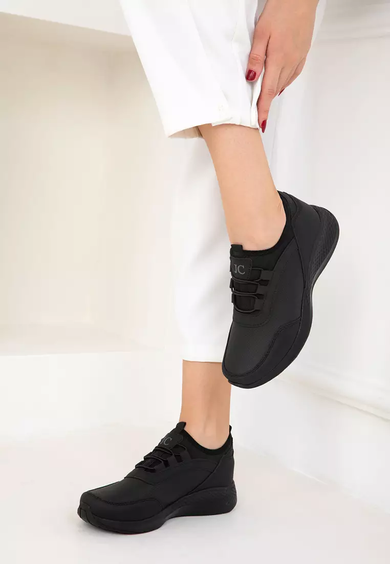 Women's Sneaker 19594 - Black Black