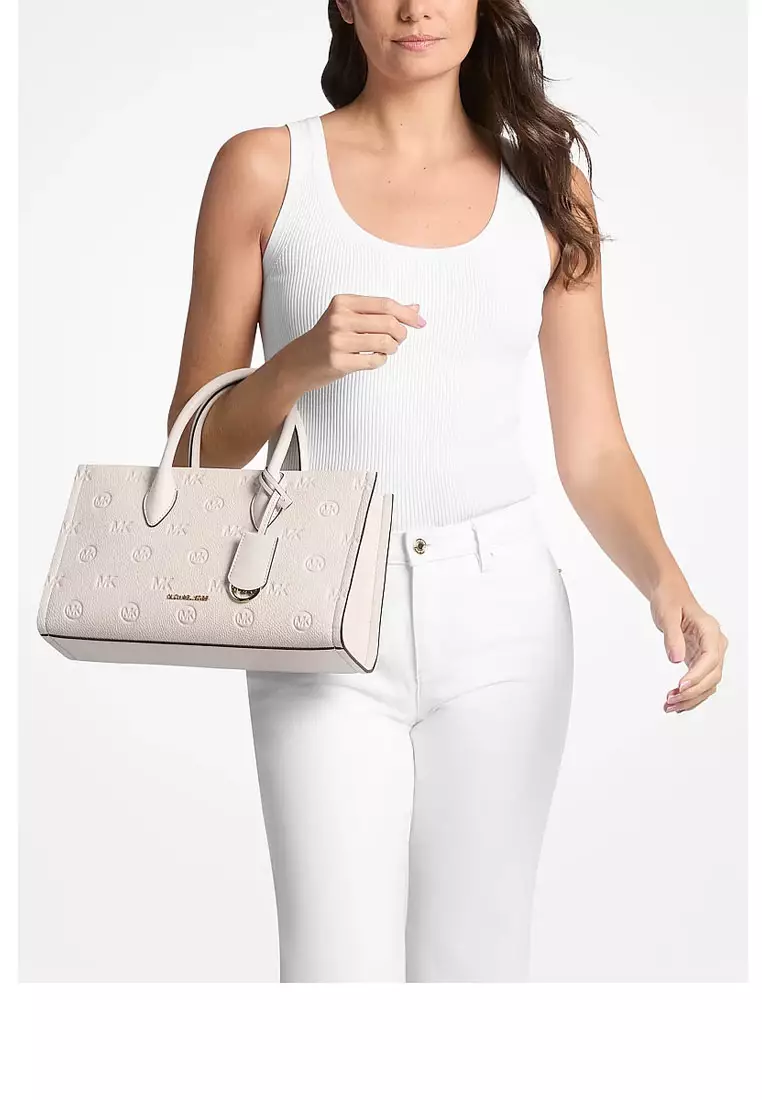 Buy Michael Kors Mirella Medium Logo Debossed Satchel 2026 Online