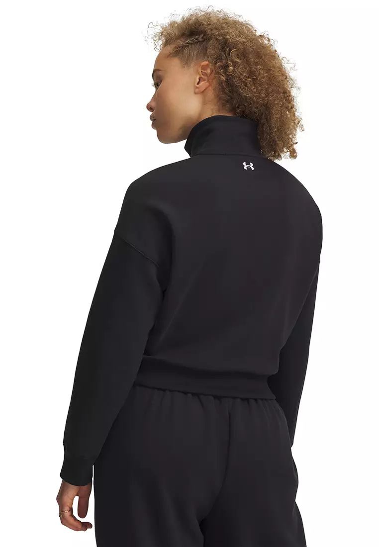 Rival Fleece Script Women's 1/2 Zip Sweatshirt