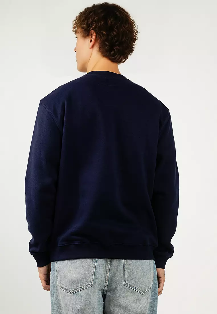 Logo Sleep Crew Neck Sweater