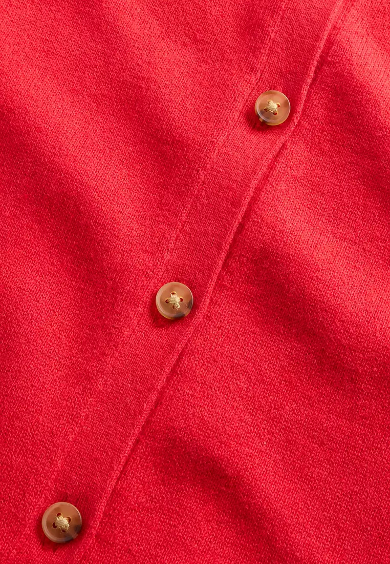 Crew Neck Cardigan