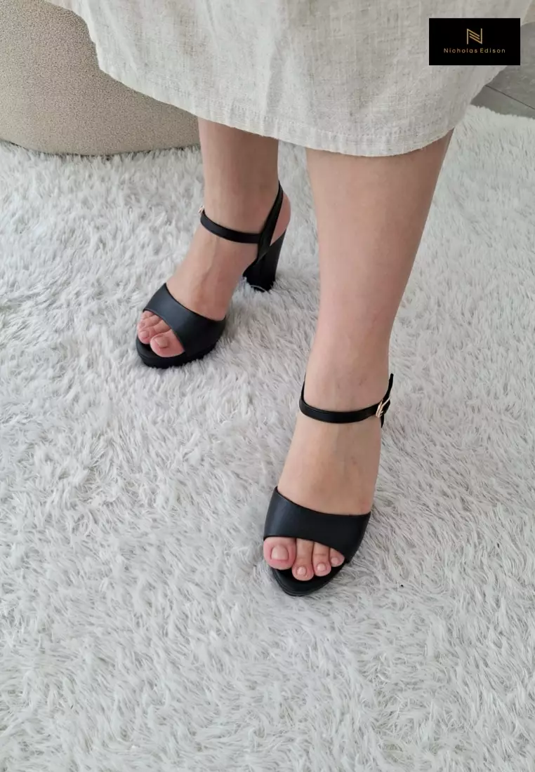Nicholas Edison Heel Rani Black
