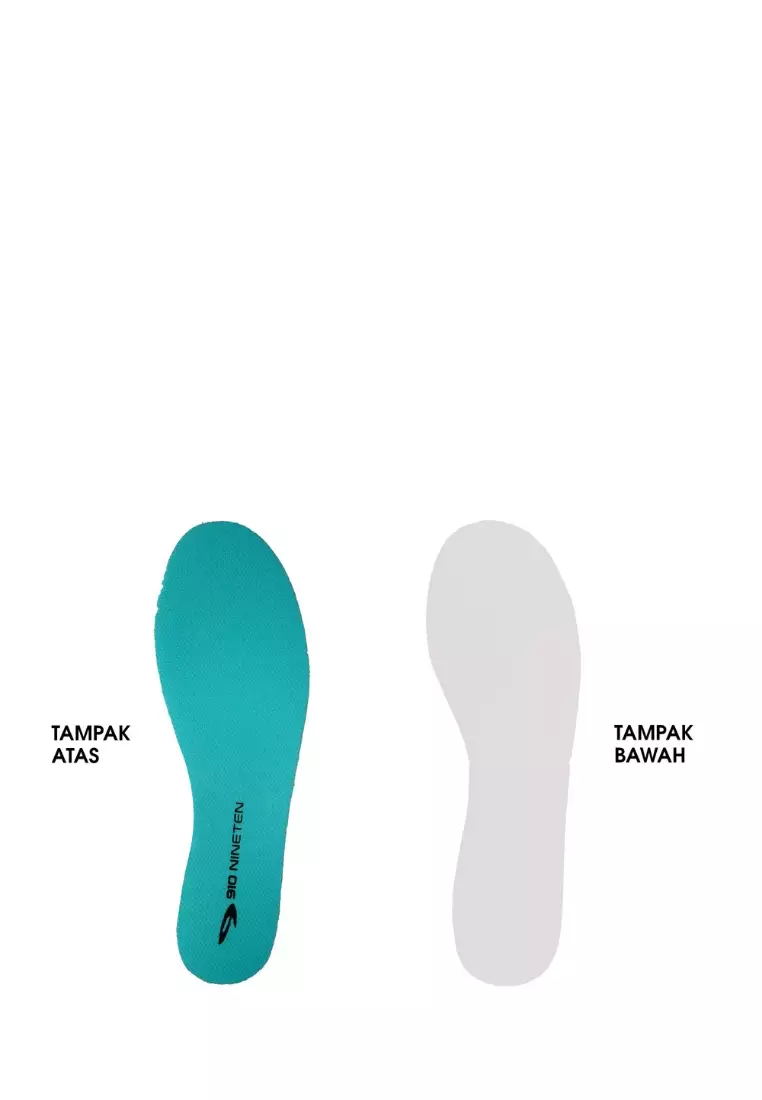 910Nineten HAZE FLOW sepatu lari - ungu/biru/hitam