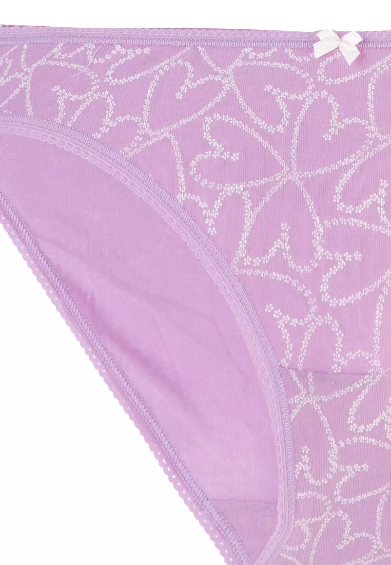 5pk Cotton Lycra Bikini Knickers