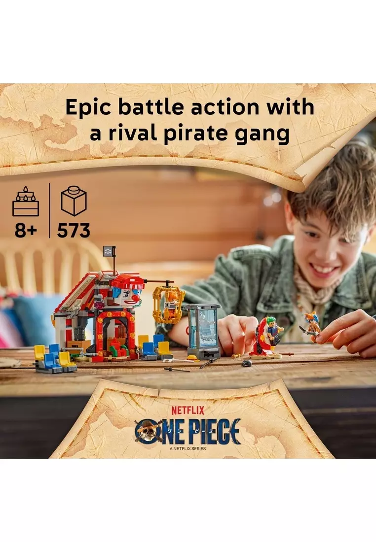 ONE PIECE 75637 Buggy the Clown's Circus Tent, Age 8+, Building Blocks, 2025 (573pcs)