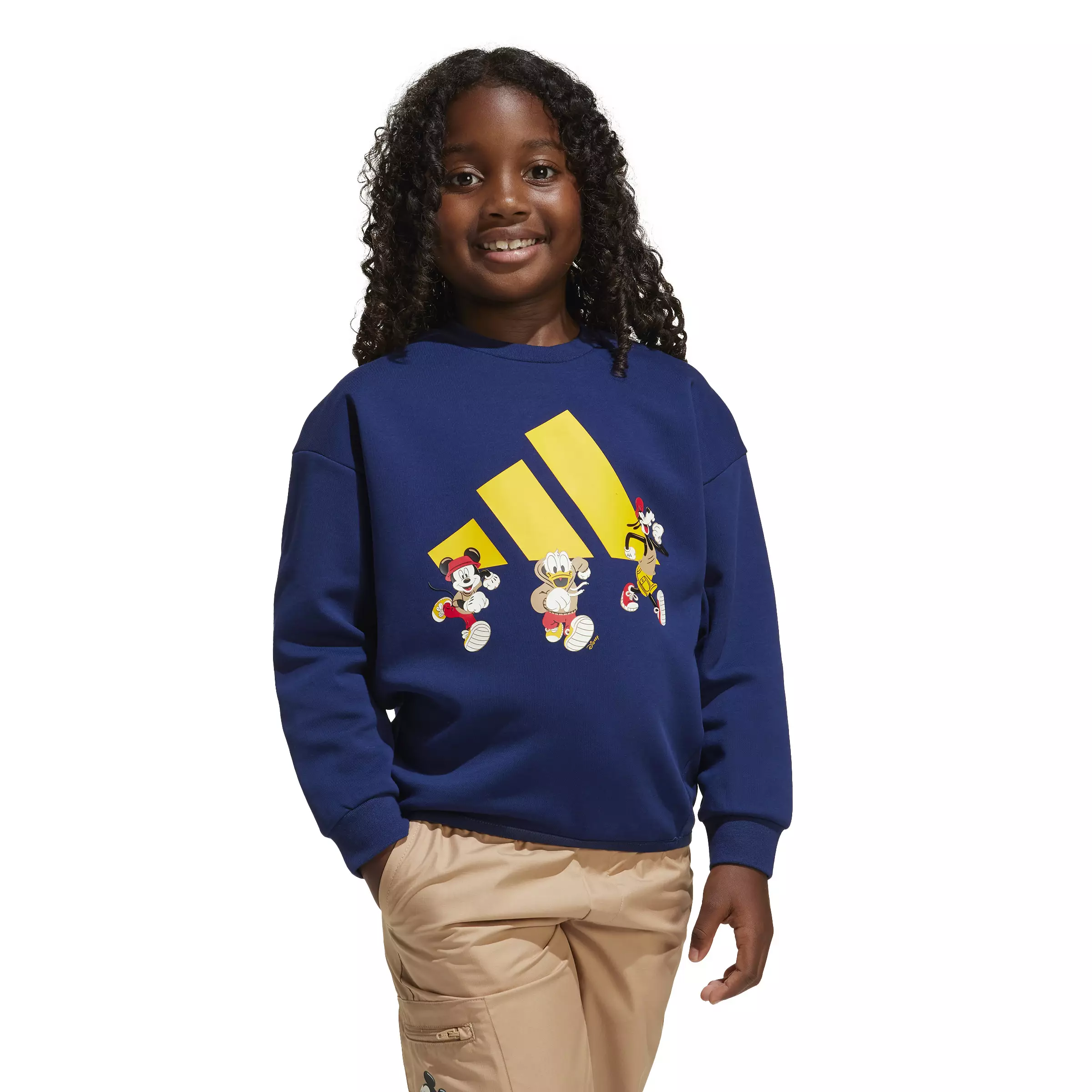 ADIDAS Disney Mickey Mouse Sweatshirt Kids JD4550 - Atasan Anak