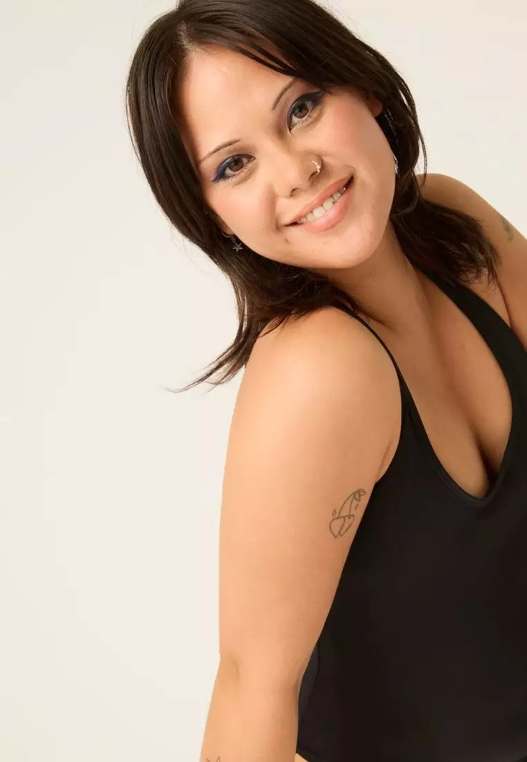 Modibodi Period Swimwear One Piece Light Absorbency Black