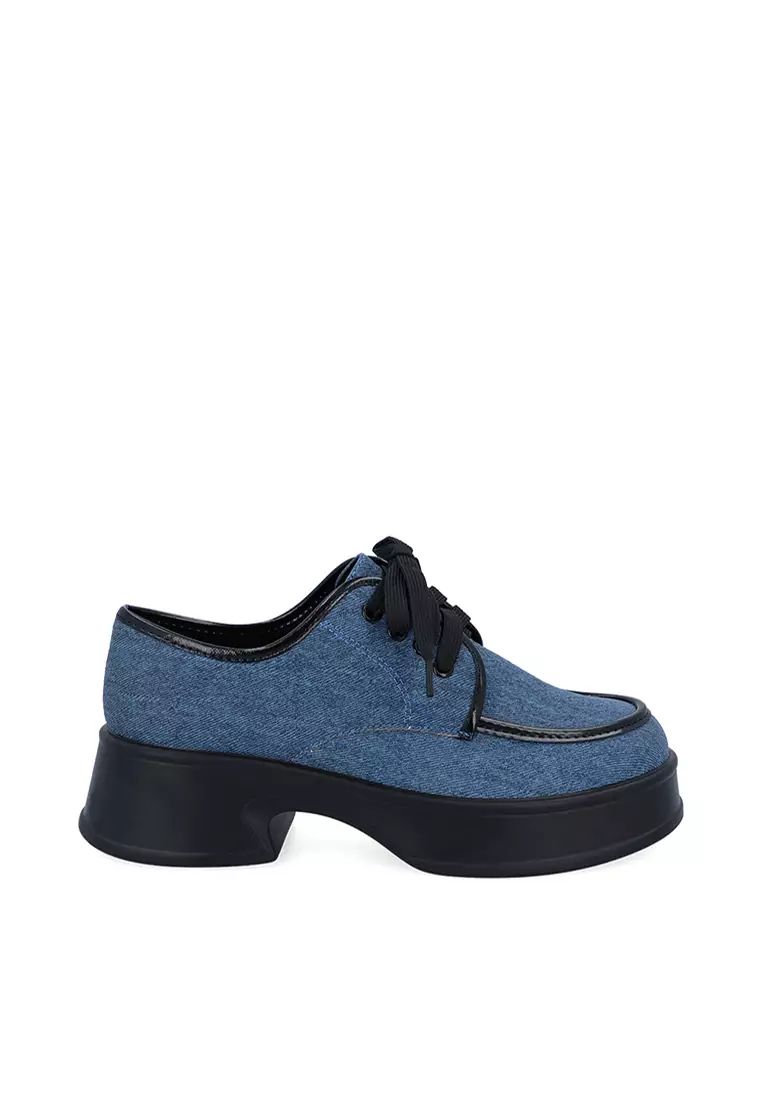 Discount on Carlo Rino  shoes - SKU: Dark Blue Maribelle Loafers