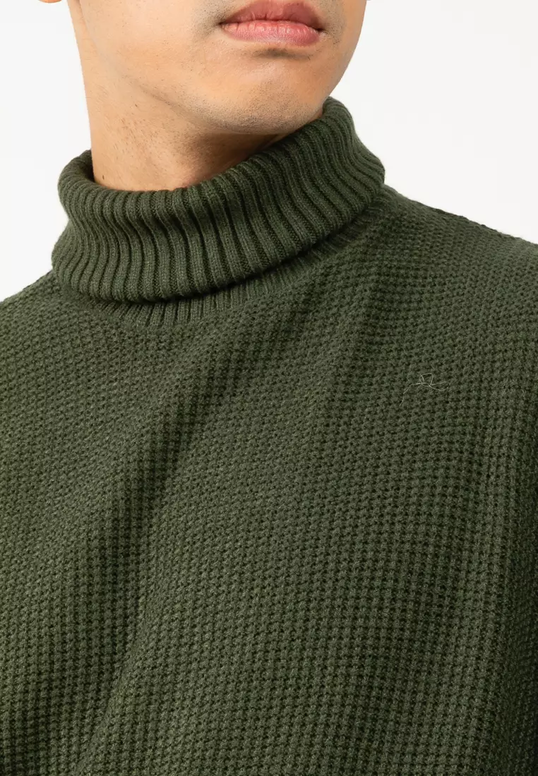 Knit Roll Neck Sweater