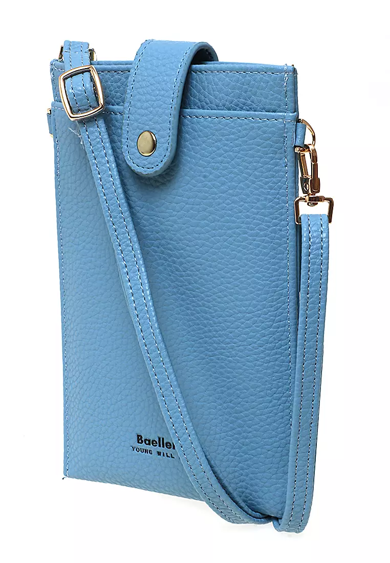 Tas Selempang Wanita Sling Bag Mini Design Dompet Tipis Multifungsi Material Leather Kulit ORIGINAL