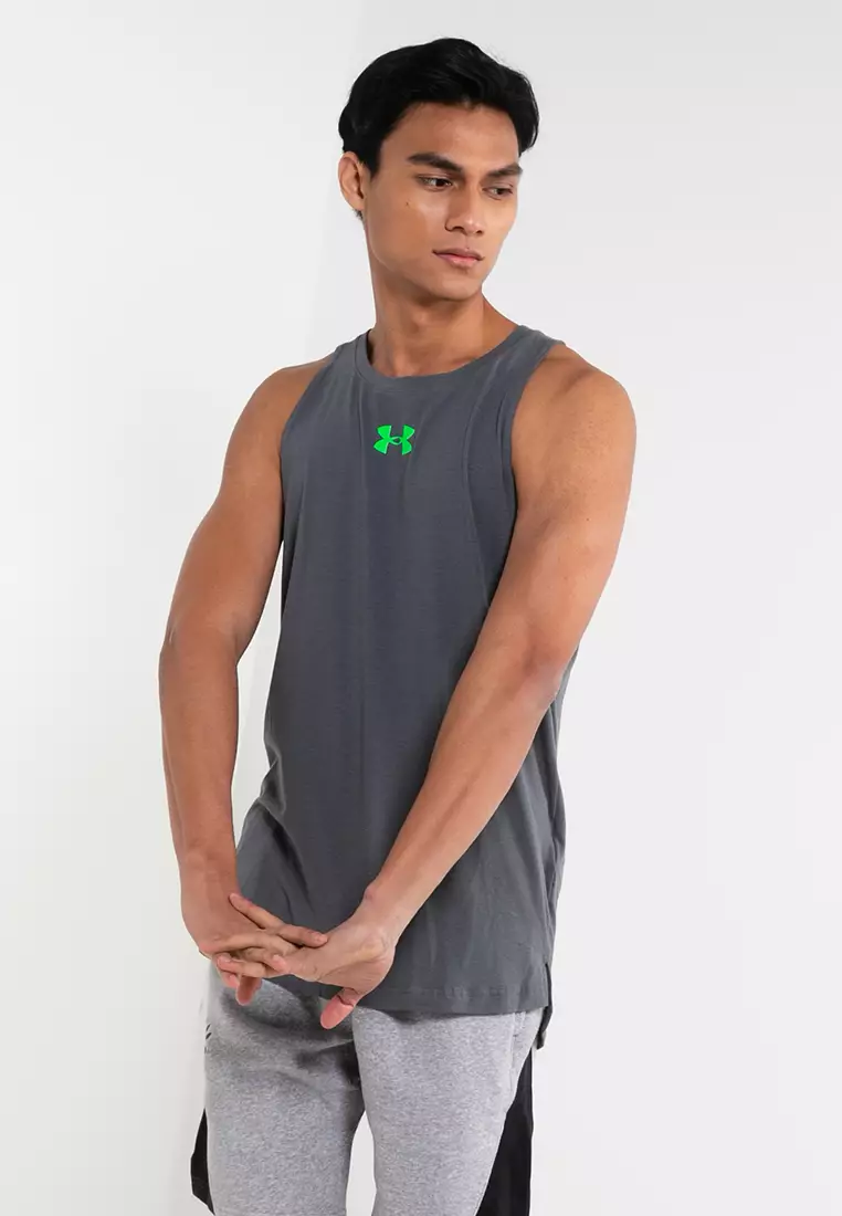 Men's under armour hot sale baseline cotton tank