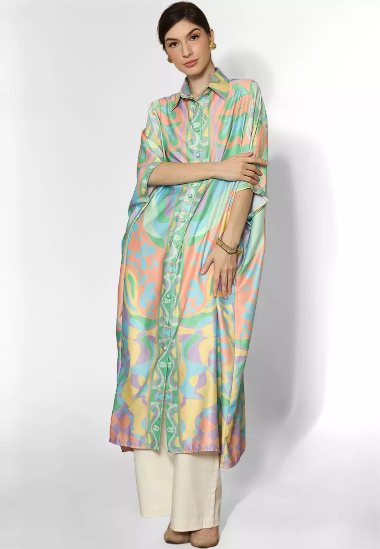 Kanzi Collared Kaftan
