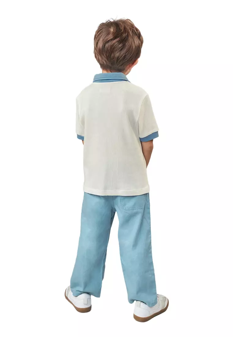 Malachi Straight Leg Pants With Raffia Belt