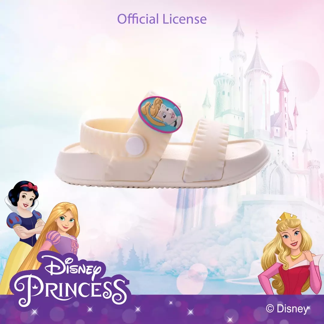 PRINCESS - SANDAL WANITA KIDS full karet CH830137WK VANILLA