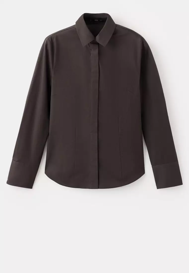 Slim-Fit Poplin Shirt