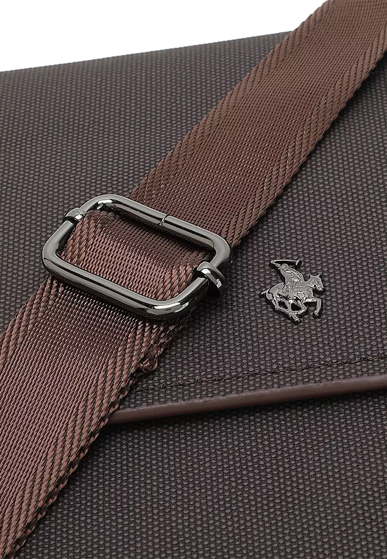 Men's Sling Bag / Crossbody Bag - Coffee