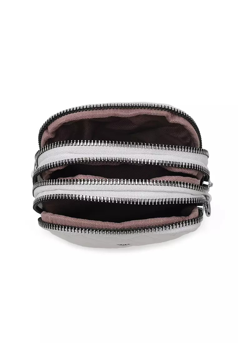 Tas Selempang / Dompet Wanita - Putih Krem (Women's Shoulder Sling Bag / Sling Purse)