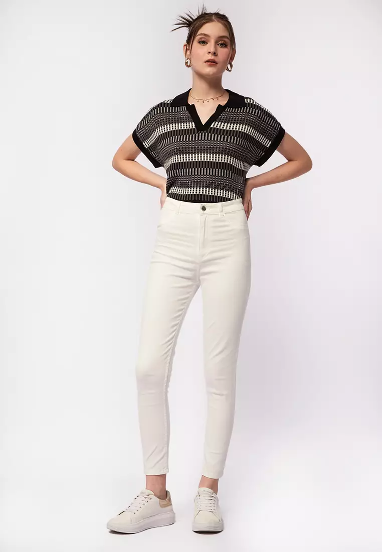 Slim Fit Denim Pants