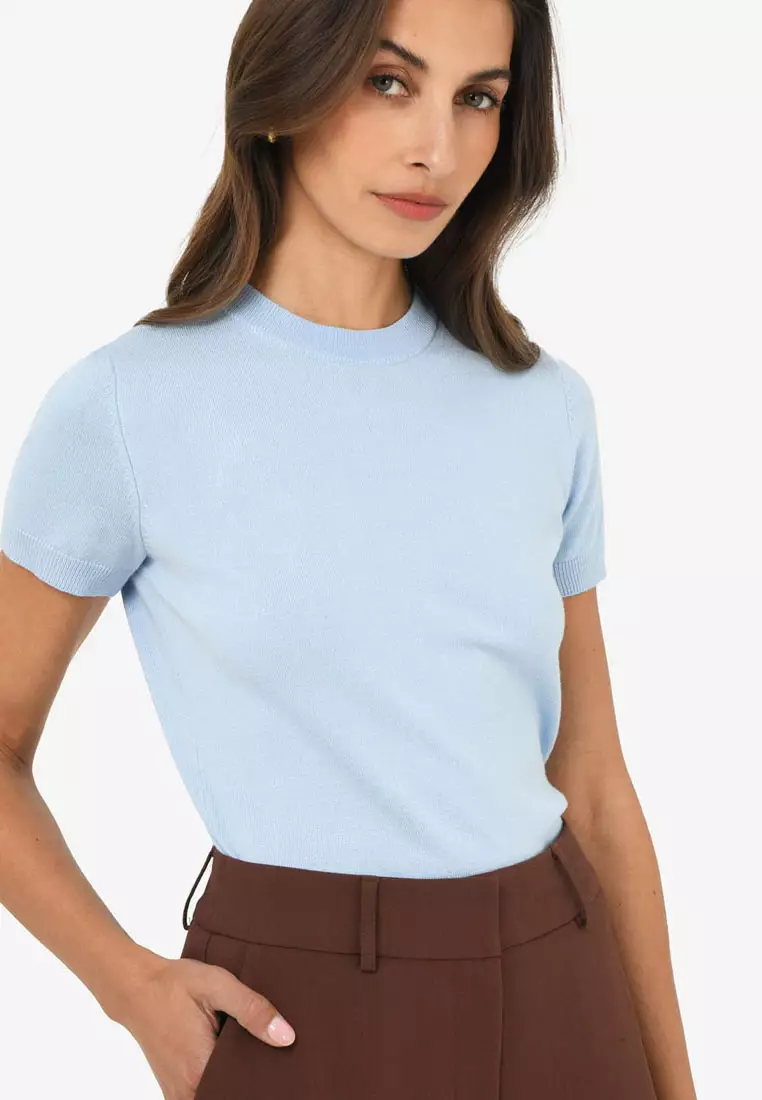Catherine Short Sleeve Knit