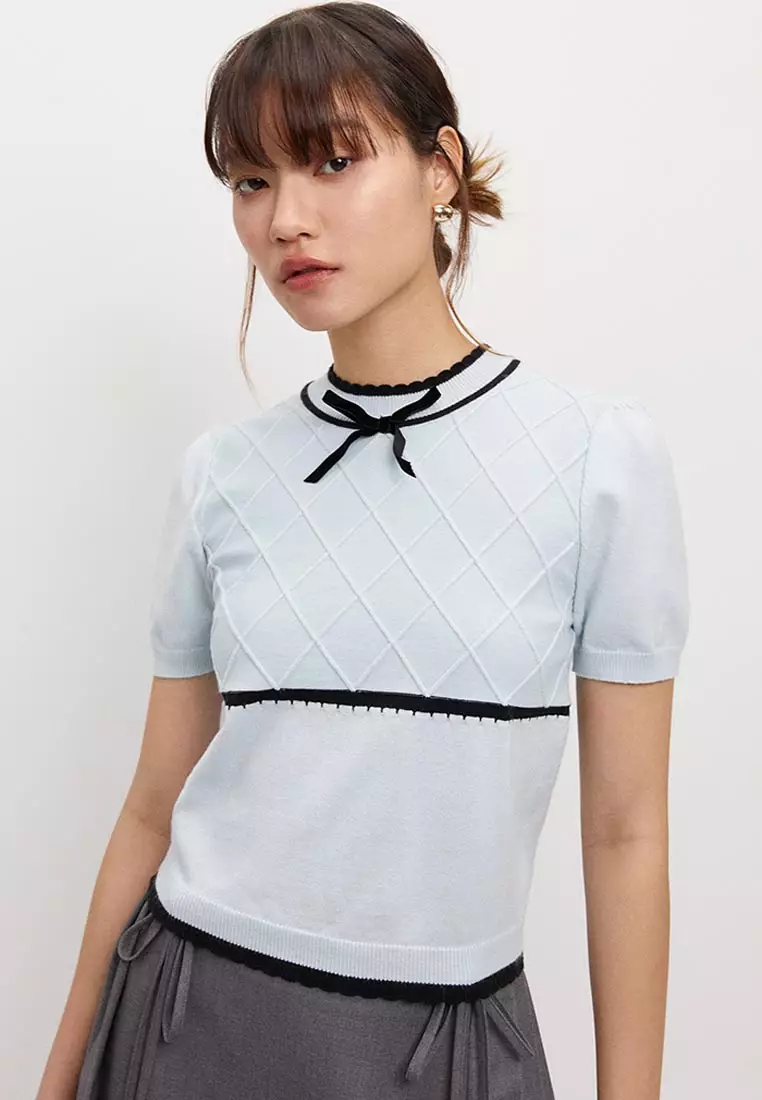 Bow Knit Top