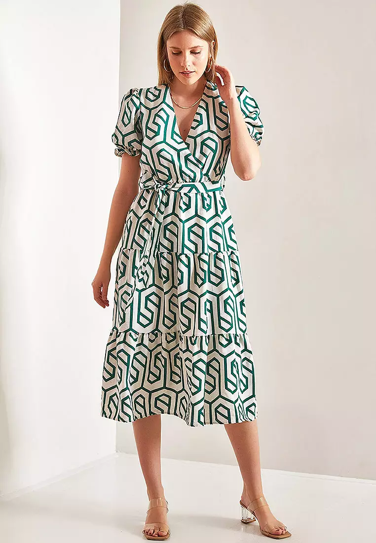 Belted Midi Dress