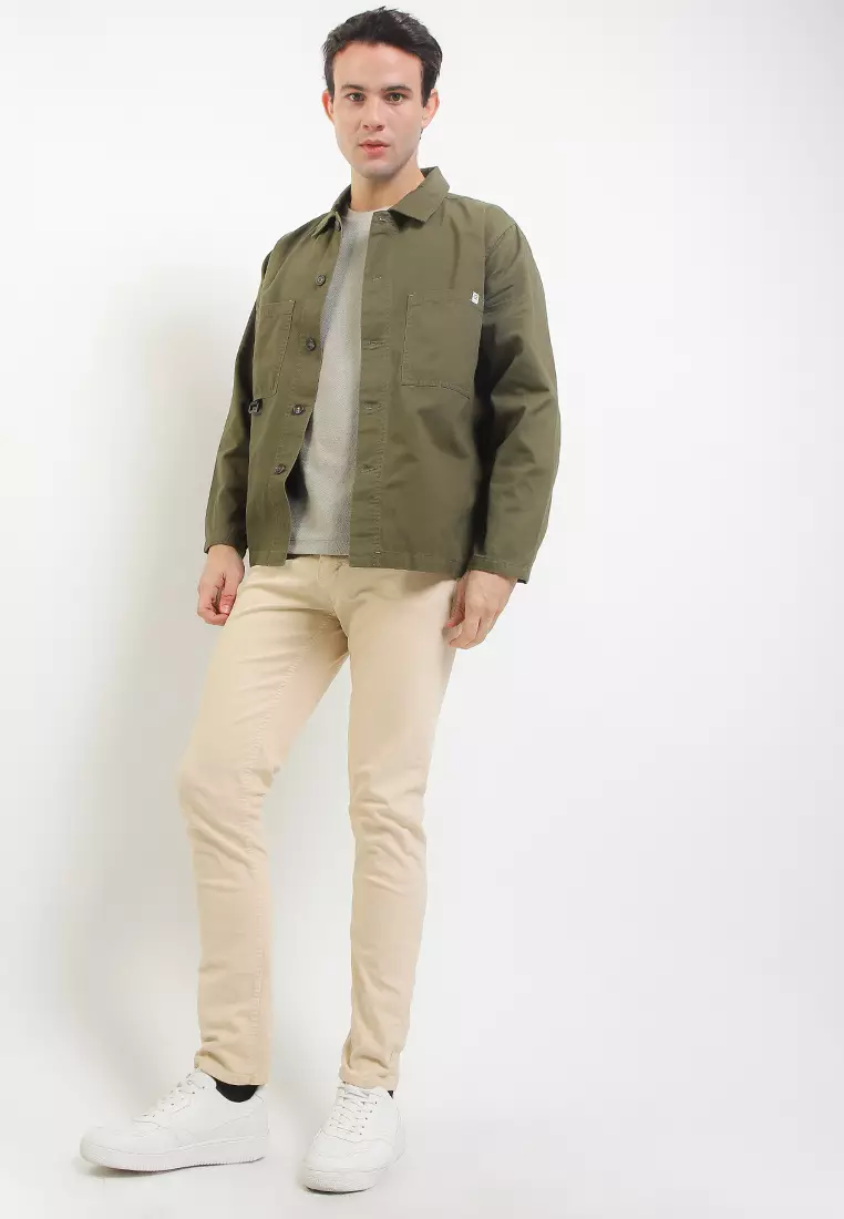 Miguel Button Down Jacket