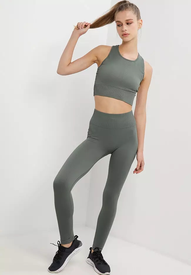 ATHLECIA Flow Ribbed Seamless Tights - Leggings Women's, Buy online