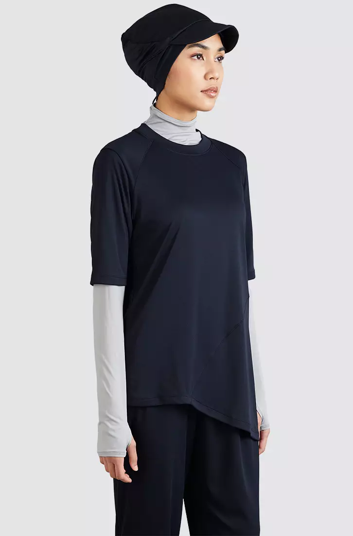 中长袖运动 T 恤