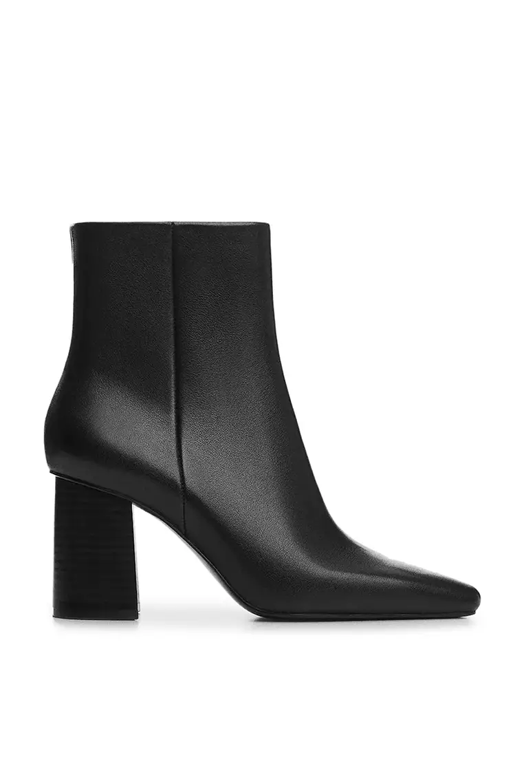 Real leather deals ankle boots womens