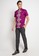 Batik Wibowo purple and multi Barnala Purple Slim Fit Cotton Print E9A98AA271096FGS_4