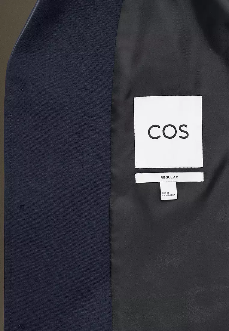 Unstructured Lightweight Wool Blazer - Regular