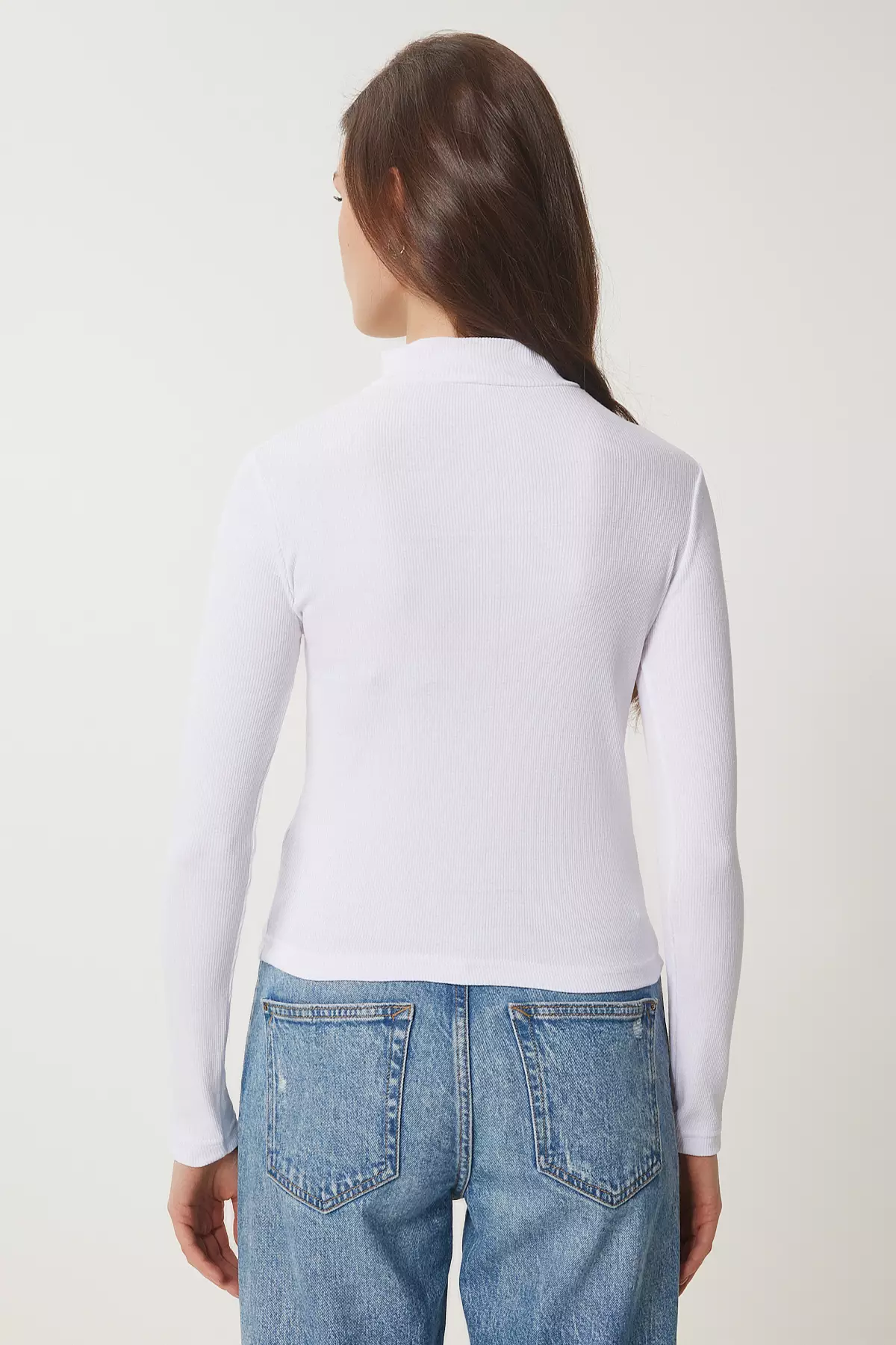 Rose-White 2-Piece Fitted Blouse Gt00235