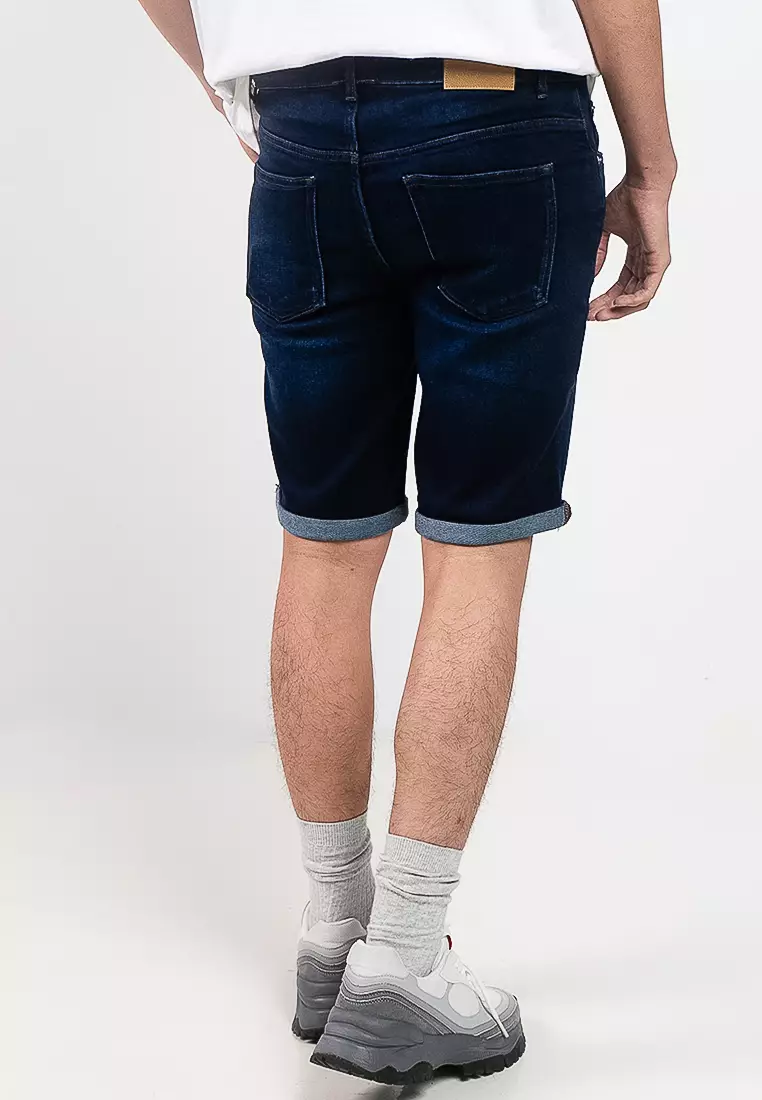 Slim Denim Shorts