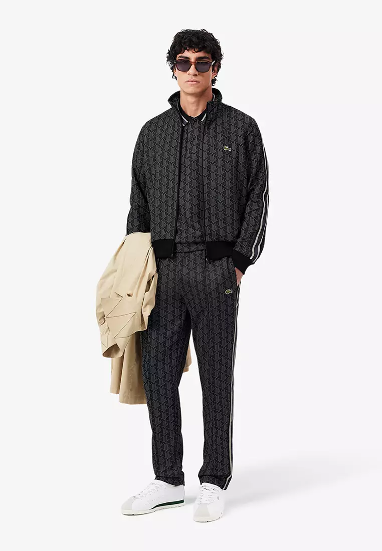 Buy Lacoste Paris Zip-Up Jacquard Track Jacket 2026 Online | ZALORA