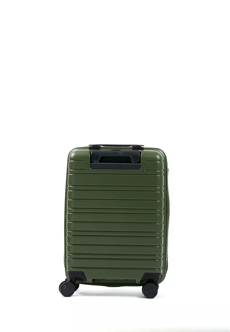 Sigma 20" Small Hard Case With Laptop Compartment Luggage Olive